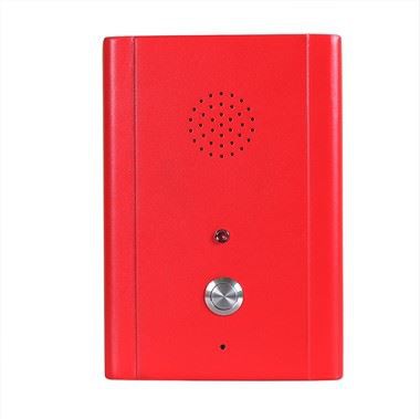 Kundenspezifisches Notruftelefon für Aufzüge aus Edelstahl JR313-SC