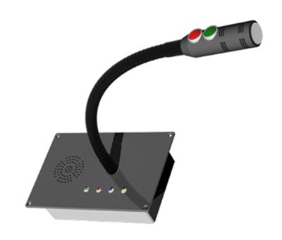 Eisenbahn-Notrufmikrofon